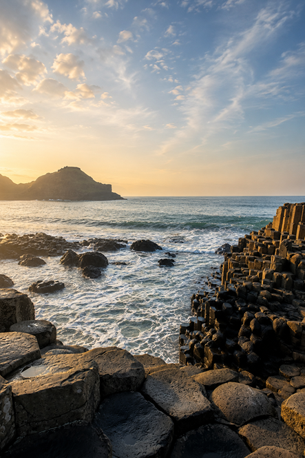 giants causeway basalt columns northern ireland