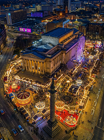 Seasonal allure christmas market