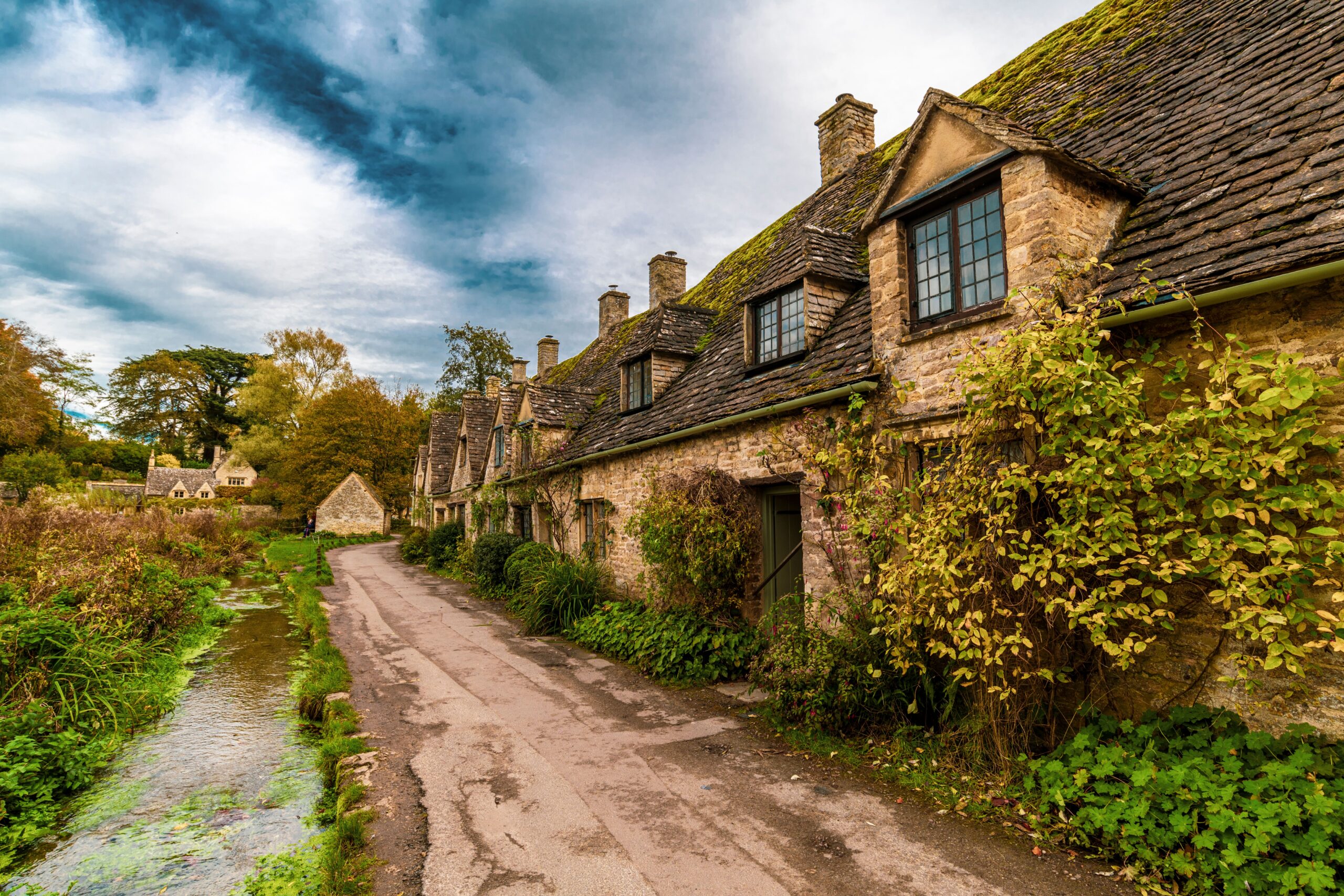 classic Bibury village